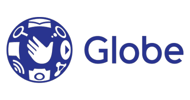 Logo of Globe Telecom, consisting of a stylized blue globe and the word 'Globe' in blue text.