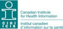 Logo of the Canadian Institute for Health Information (CIHI), also featuring the French name Institut canadien d'information sur la santé.