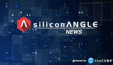A digital background graphic featuring the siliconANGLE News logo with 'Powered by theCUBE' branding, representing technology news in the telecommunications industry.