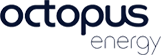 "Octopus Energy logo in dark blue text."