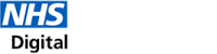 NHS Digital logo in blue and white with text, resized to 200x50 pixels.