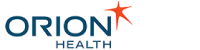 Orion Health company logo with stylized star icon and company name.