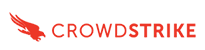 The CrowdStrike logo in red, displayed in a horizontal layout.