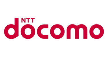 NTT Docomo logo displayed on a transparent background, representing the telecommunications company in association with AWS.