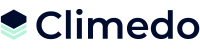 Climedo Health company logo with text and icon.