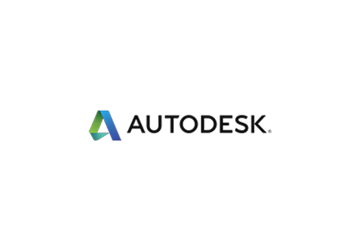 The Autodesk logo featuring a stylized 'A' in green and blue, next to the word 'AUTODESK' on a white background.