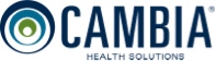 Logo of Cambia Health Solutions featuring abstract circles and the company name.