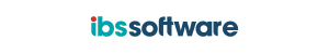 The logo of IBS Software, featuring the brand name in stylized blue and teal text.