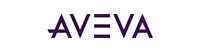 AVEVA company logo with stylized purple text on a white background.