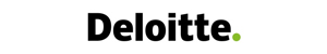 Deloitte logo in black text with a small green dot on a white background.