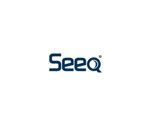 The Seeq company logo in dark blue text on a white background.