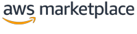 "Logo of AWS Marketplace with Amazon's orange smile icon."
