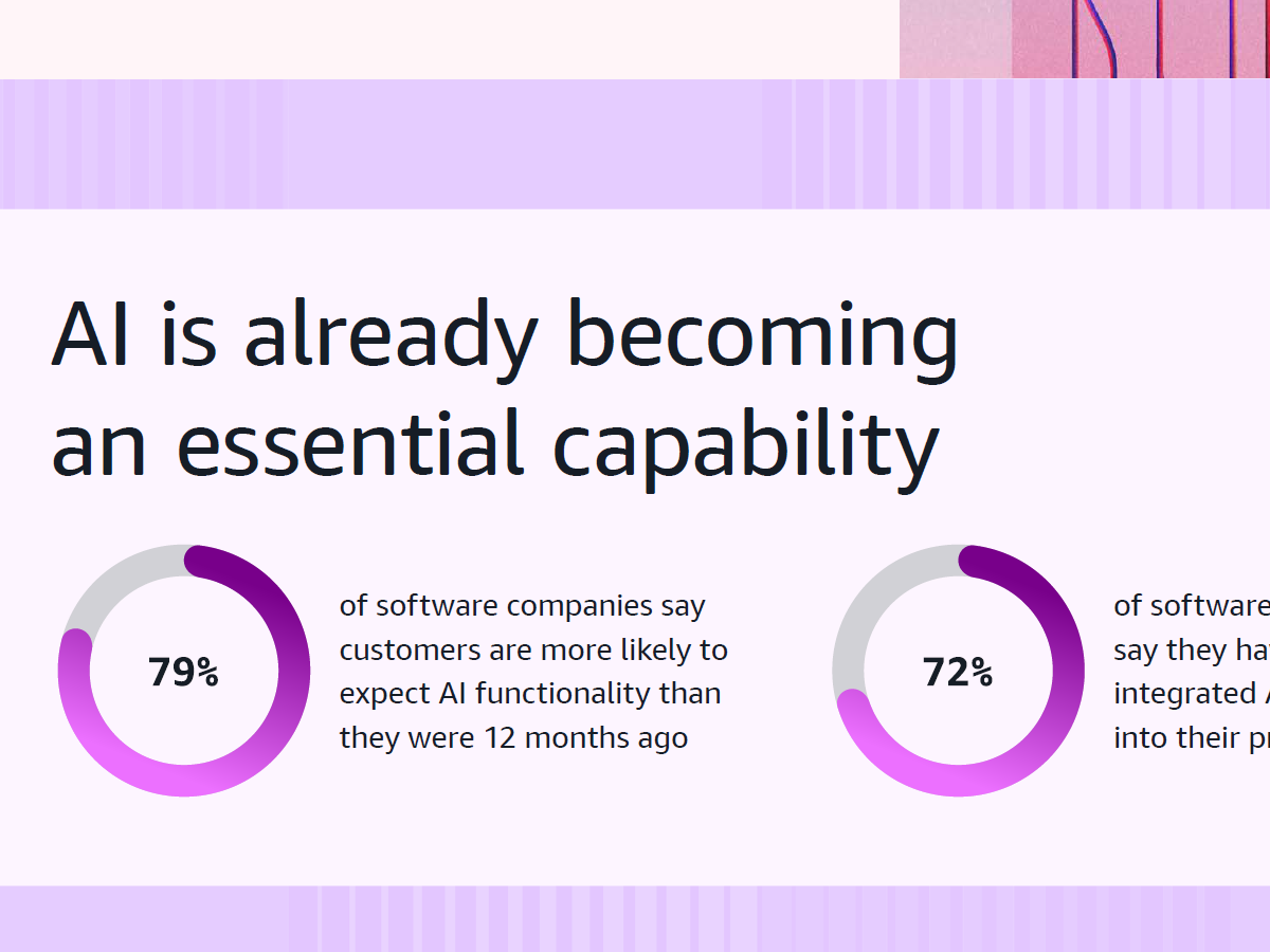 An excerpt from the Staying ahead of the AI adoption curve infographic