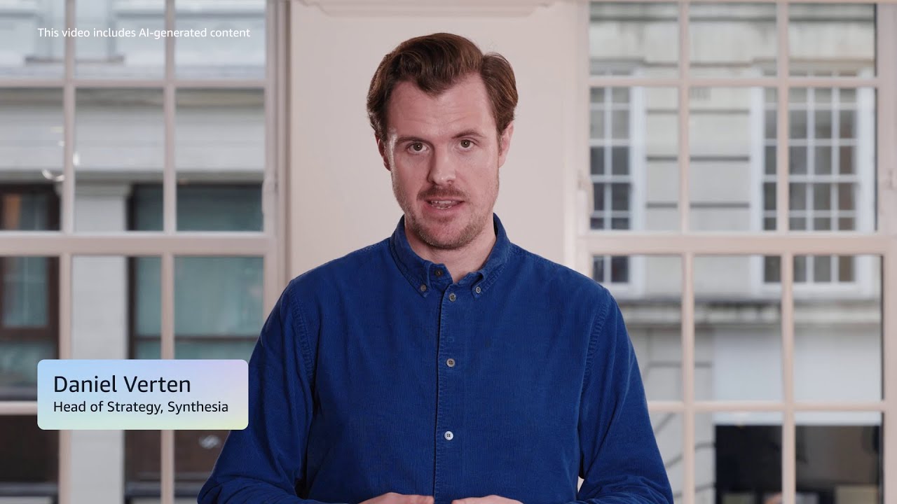Synthesia powers AI video revolution using AWS
