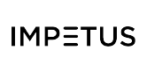 Impetus logo with black text on a white background.