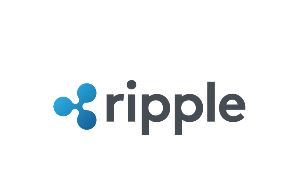 The Ripple logo featuring a blue abstract symbol and the word 'ripple' in gray text on a white background.