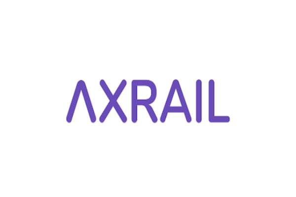 Axrail logo with purple text on a white background.