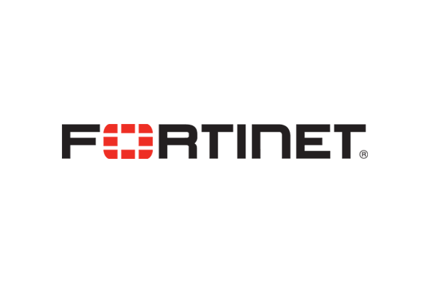 Fortinet logo displayed on a white background.