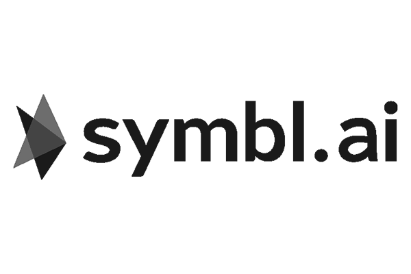 Symbl.ai black logo on a transparent background