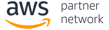 The logo of the AWS Partner Network featuring the text 'AWS Partner Network' with the AWS orange smile design.