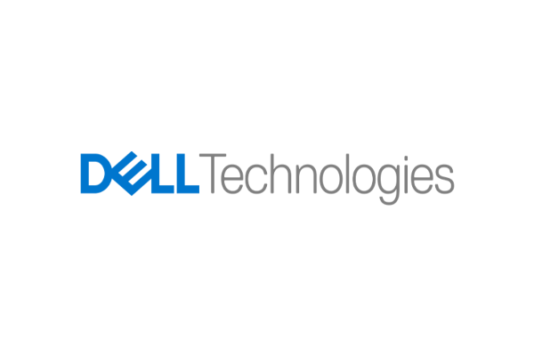 The logo of Dell Technologies, featuring the company name with 'Dell' in blue and 'Technologies' in gray text.