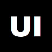 Logo for Umdoko Internet UI featuring bold white letters 'UI' on a black background.