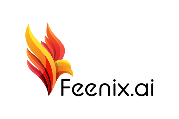 A stylized flame logo in shades of yellow, orange, and red, with partially visible text reading "Postleaf."