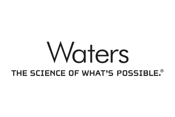 Logo of Waters Corporation with the tagline 'The Science of What's Possible.' in black text on a white background.