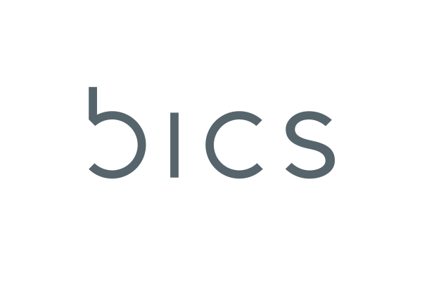 BICS company logo on a white background