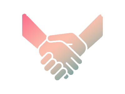 Gradient square image with pink, peach, and teal colors, used for AWSI Energy & Utilities sponsorship.