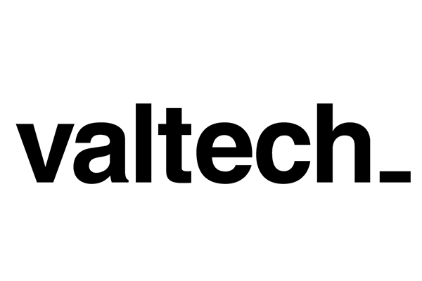 Valtech logo in black lowercase letters with an underscore at the end on a white background.