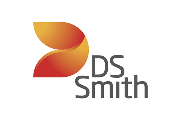 The logo of DS Smith, featuring a stylized orange and red graphic with the text 'DS Smith' in gray.
