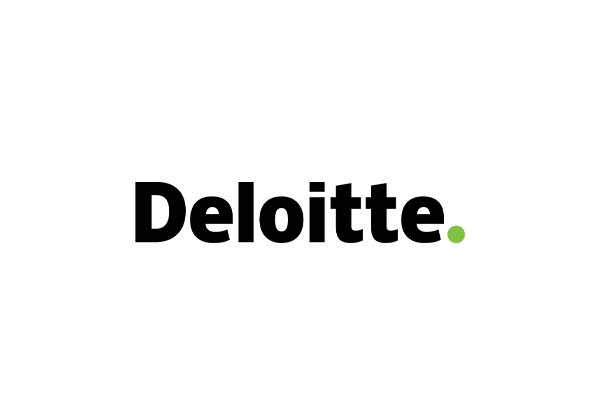 Deloitte logo on a white background