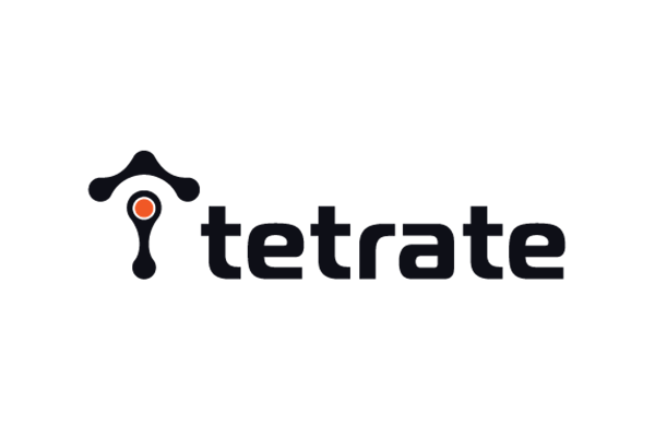 The logo of Tetrate, featuring the company name with a small orange dot graphic element.