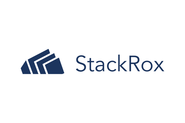 StackRox logo with blue text on a white background