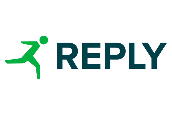 Alt-text: "Recycle logo with green and dark teal text and a recycling symbol."
