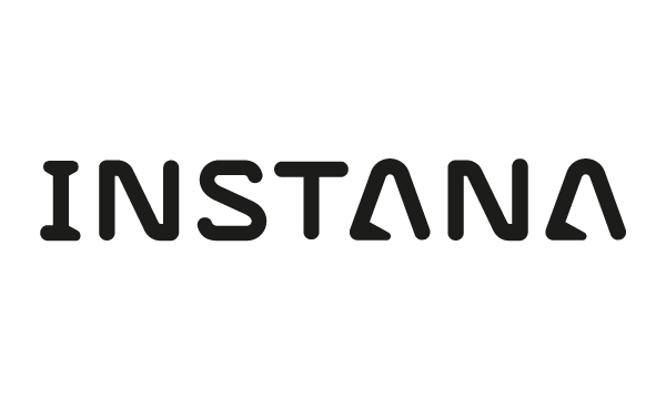 The Instana logo featuring the company name in a stylized, bold black font.