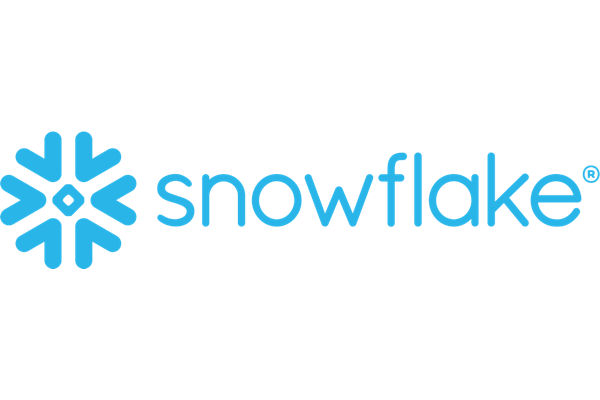 The Snowflake logo featuring a blue snowflake symbol and the word 'snowflake' in blue text on a transparent background.