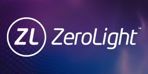 The ZeroLight company logo, featuring 'ZL' inside a circle next to the word 'ZeroLight' on a purple and blue gradient background.