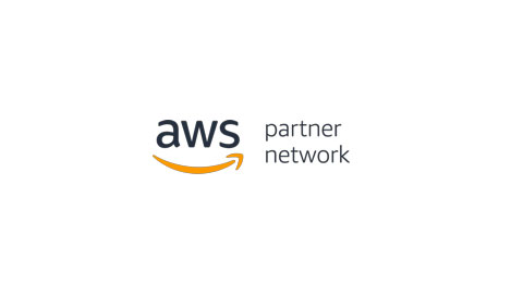 AWS Partner Network logo with 'aws partner network' text and the signature orange smile on a white background.
