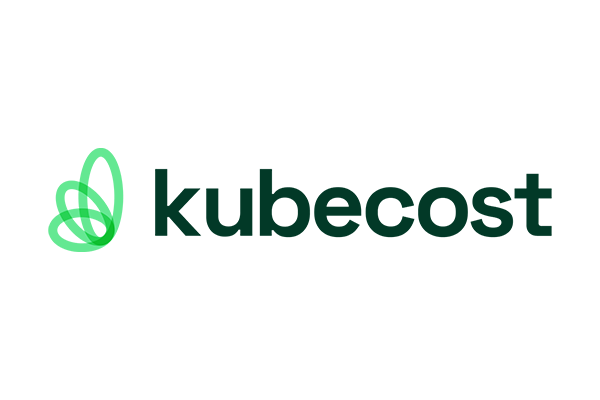 The logo of Kubecost, a company specializing in Kubernetes cost monitoring and optimization.