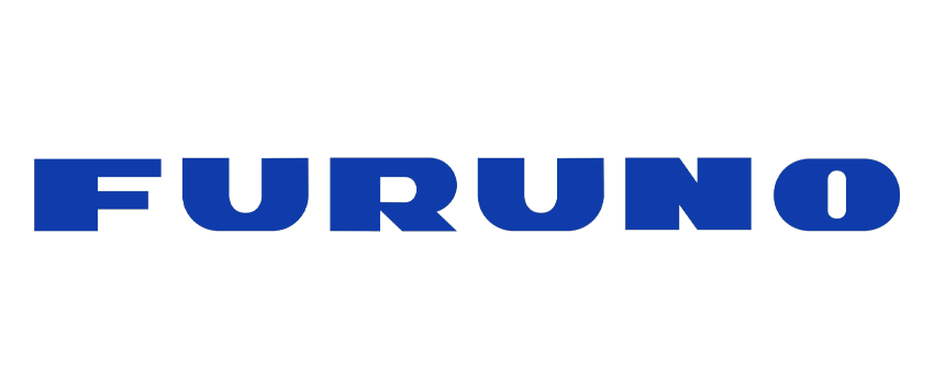 The Furuno logo features the company's name in bold blue letters.