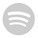 Gray circular Spotify logo icon with three curved lines, indicating 'Listen on Spotify'. Used as a badge or button to promote Spotify streaming.