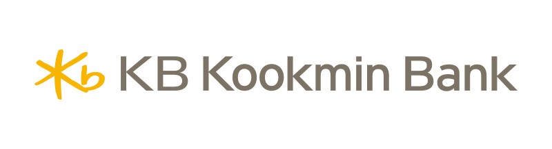 Logo of KB Kookmin Bank with yellow stylized 'KB' symbol and bank name in gray text.