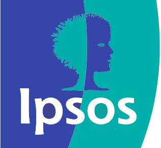Ipsos company logo in blue and teal, featuring a stylized profile silhouette and the word 'Ipsos'.