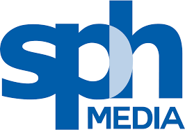 Logo for SPH Media featuring the letters 'sph' in blue with the word 'MEDIA' beneath it.