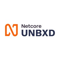 Netcore UNBXD company logo featuring a stylized orange 'N' and the company's name in black text.