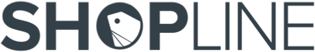 SHOPLINE logo in dark text with a stylized tag icon inside the letter 'O'.