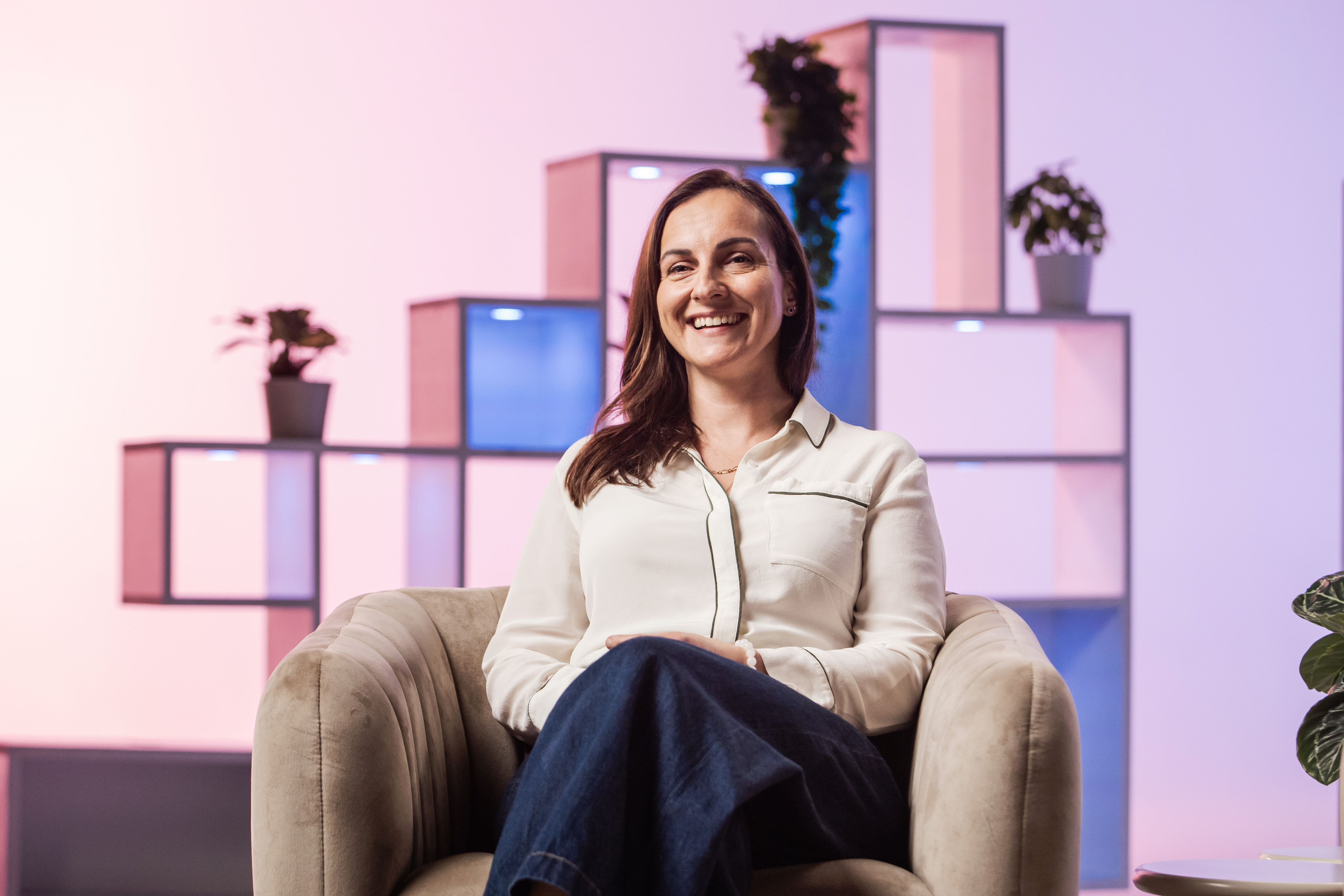 Women being interviewed