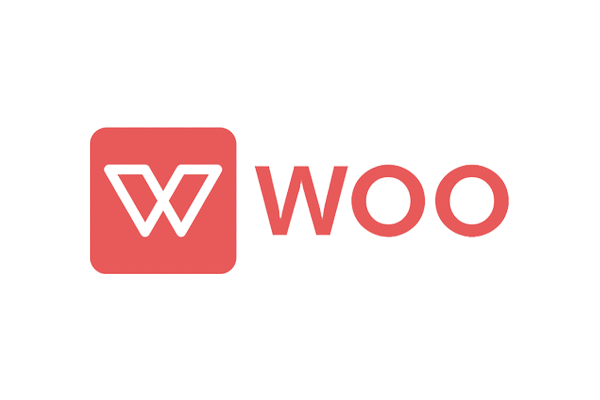 WOO logo with red text and a stylized W in a red square, displayed on a white background.
